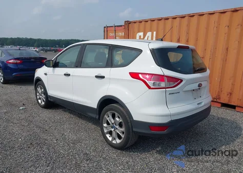2013 Ford Escape S from USA, damaged, VIN 1FMCU0F78DUC09521